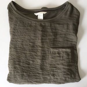 H&M Olive/Army Green Shirt